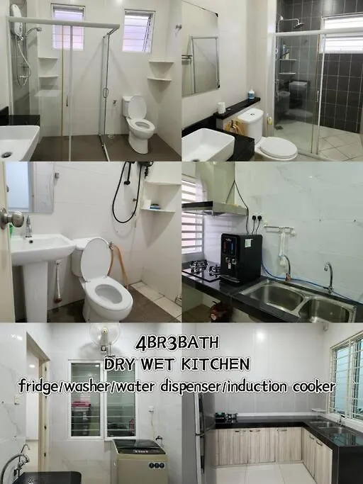 Ipoh Botani Bauhaus 17Pax/4Br/Mahjong/Tv Box Villa Vakantiehuis
